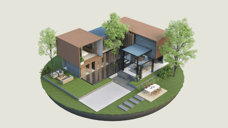 Render 3D de interiorismo