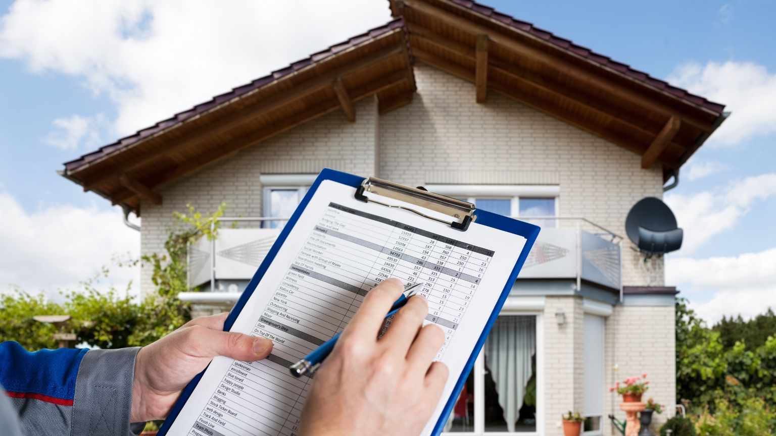 Profesional revisando una vivienda en España como parte de una inspección de propiedades previa a la compra