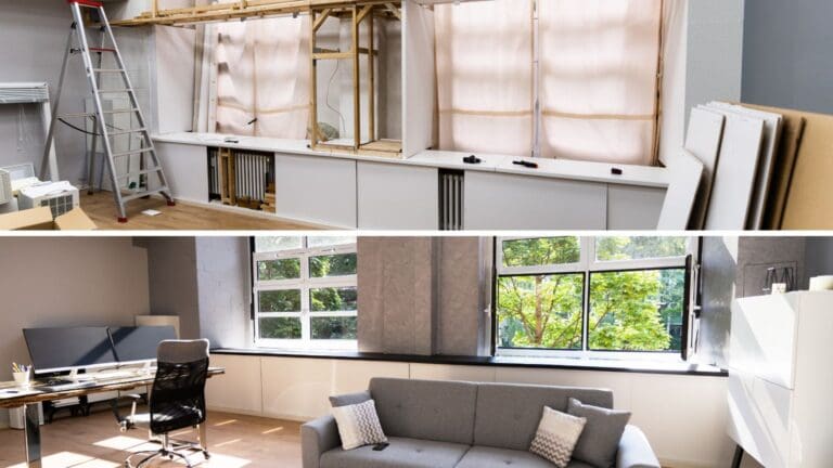 Reforma integral en Madrid con diseño moderno y materiales de alta calidad para optimización de espacios en viviendas.