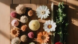 flores preservadas vs flores frescas decoracion comparativa floral