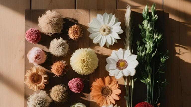 flores preservadas vs flores frescas decoracion comparativa floral