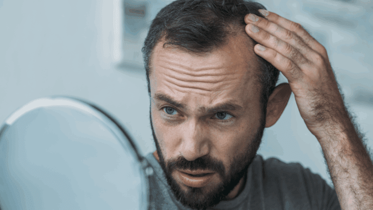 ¿Por qué ocurre la pérdida de cabello en hombres?