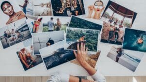 producción de retratos fotográficos, la producción de fotografías comerciales, los servicios de fotografía técnica