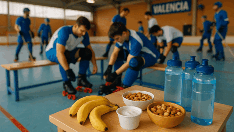 Qué comer antes y después del entrenamiento de hockey en patines