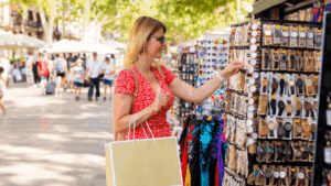 Tienda de souvenirs para recuerdos auténticos