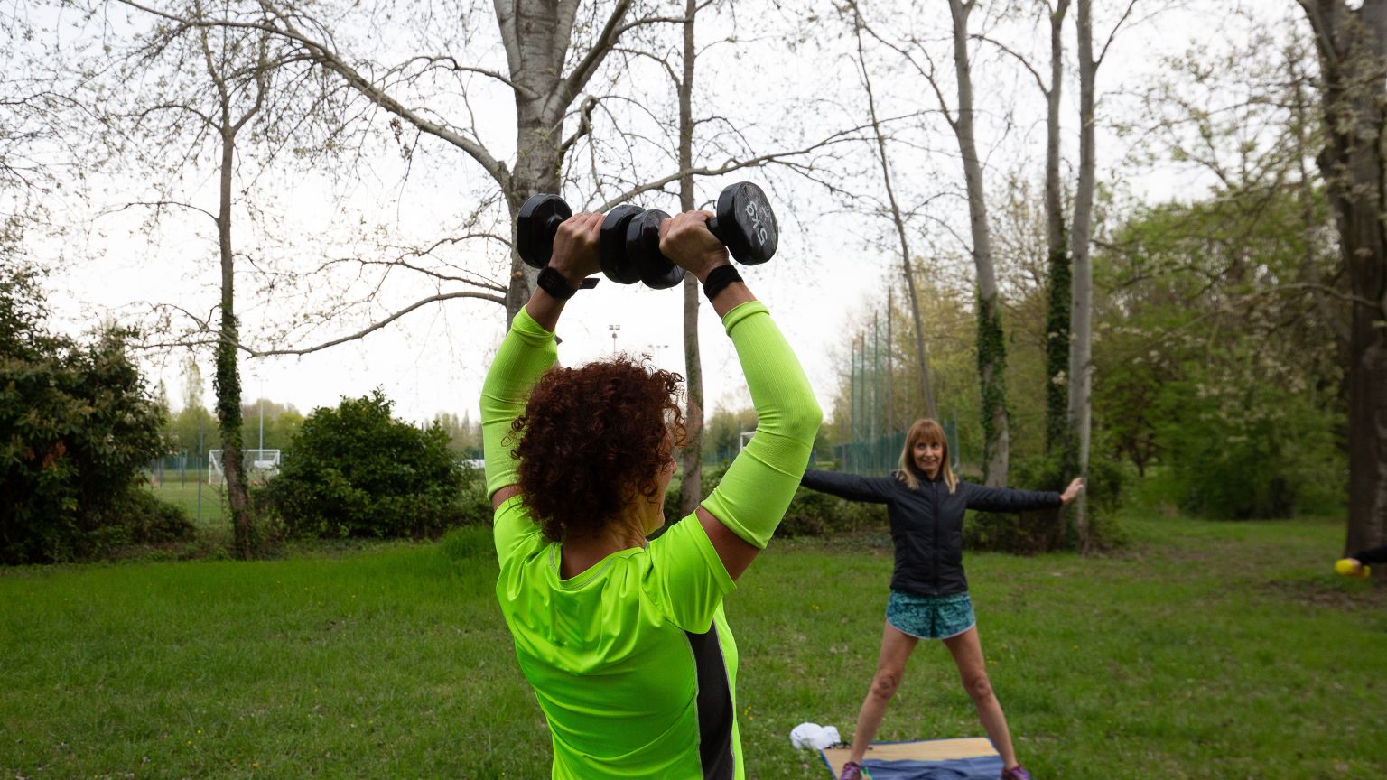 Entrenamiento al aire