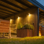 Iluminación ambiental exterior