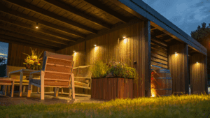 Iluminación ambiental exterior