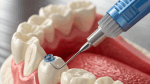 Cuidados básicos e higiene diaria de prótesis dentales fijas en adultos