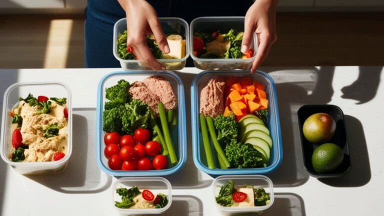 Plan nutricional saludable con alimentos reales y planificación semanal sencilla