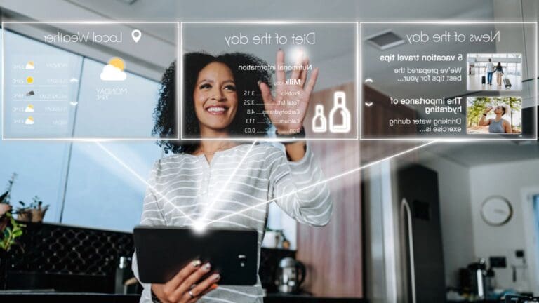 Pequeña empresa aplicando inteligencia artificial para automatizar procesos y mejorar su productividad