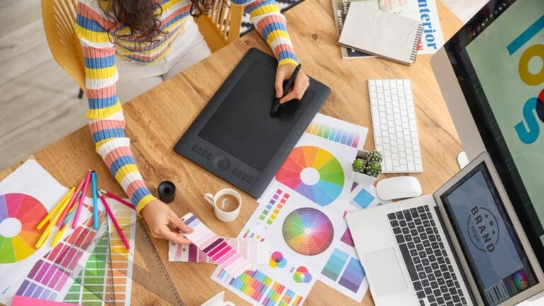 Estrategia de branding visual y diseño de identidad para marcas modernas en 2026, ideal para empresas que quieren destacar y conectar con su audiencia.