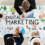 Estrategia digital efectiva en 2026 con planificación de marketing y redes sociales