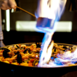 cacerolas de acero inoxidable