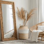 Taller de tufting en estudio creativo con diseño de alfombra artesanal.