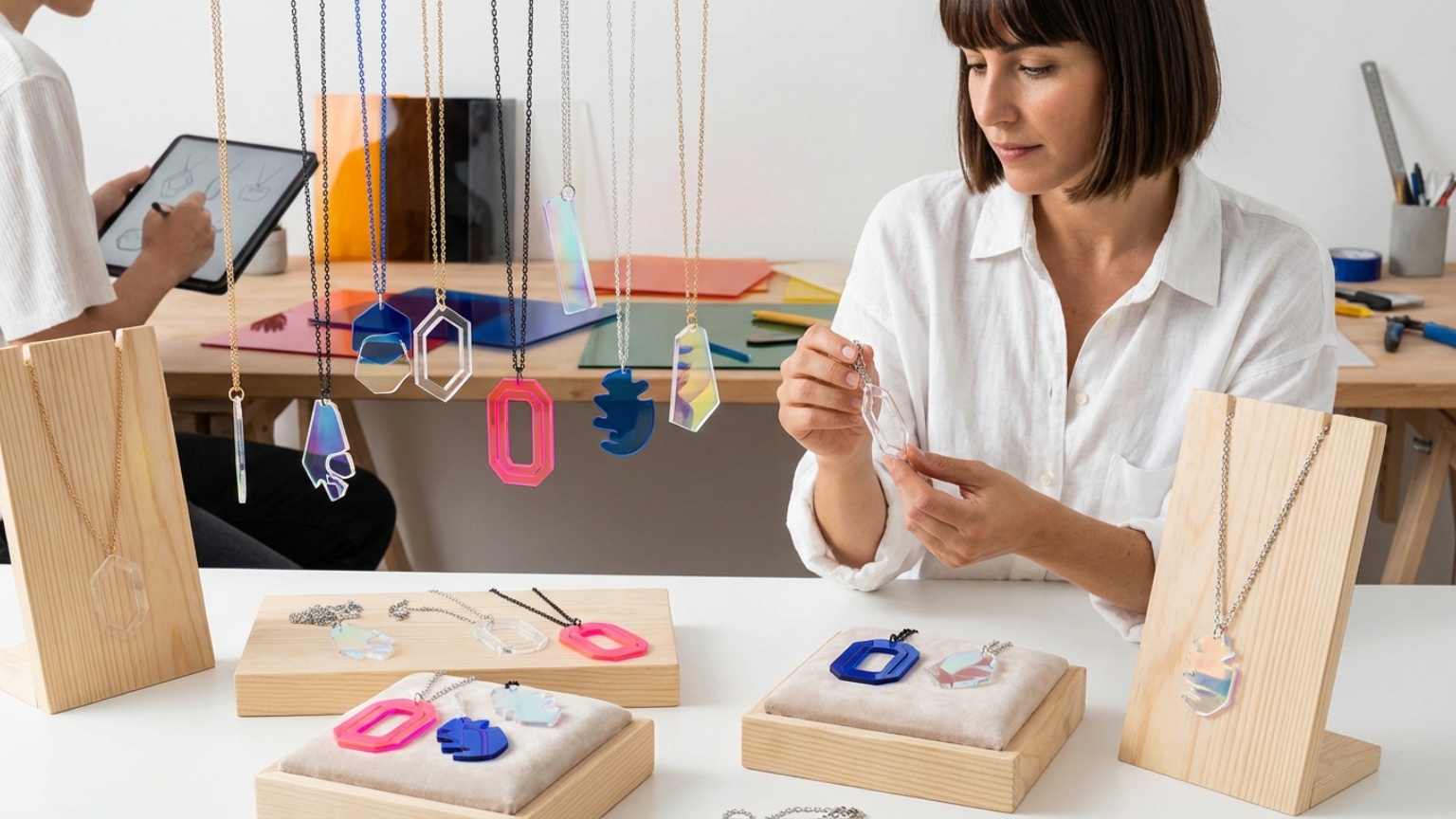 ¿Qué son los colgantes de metacrilato y por qué son tendencia?