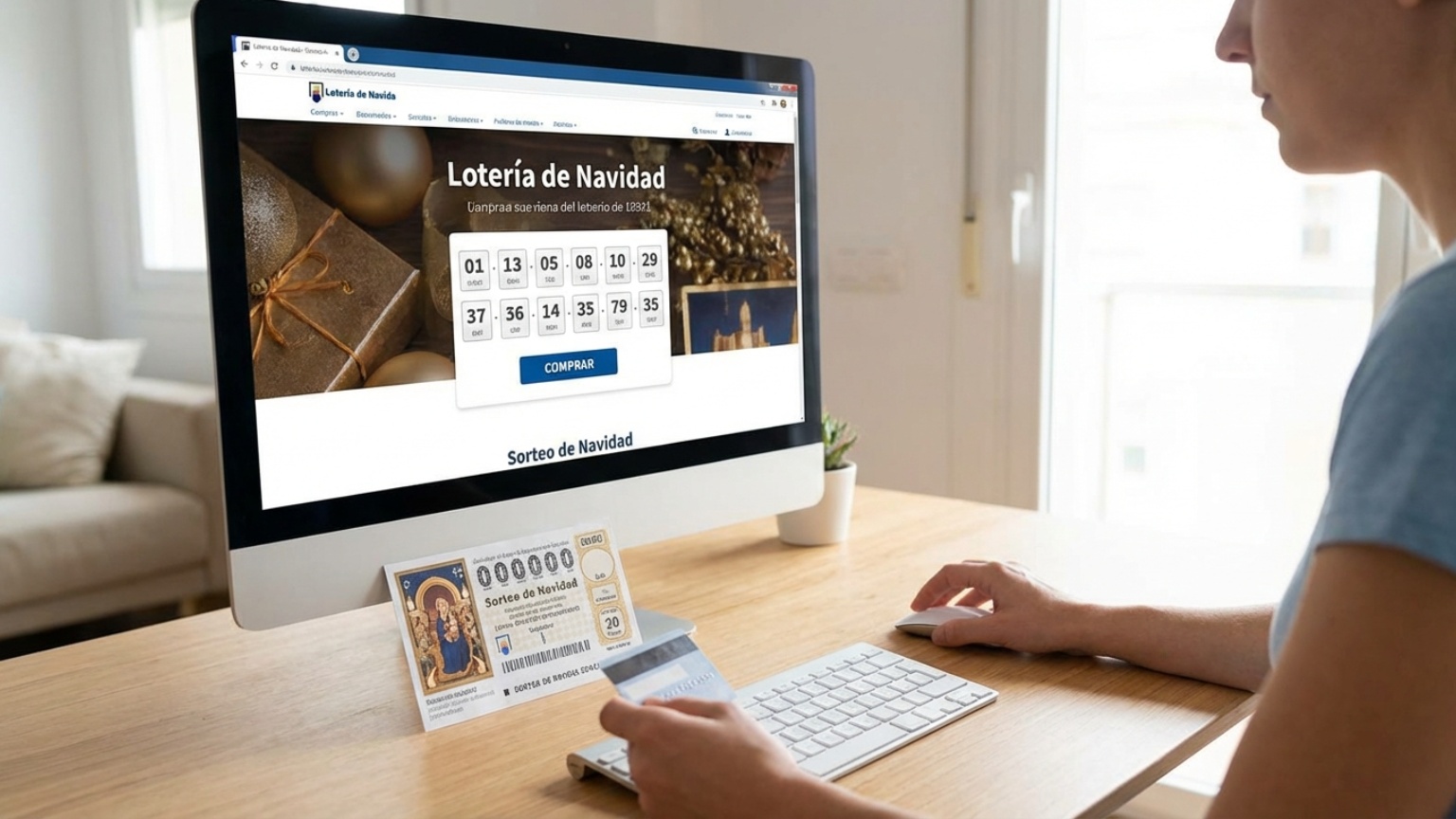 ¿Qué implica la compra de Lotería de Navidad por internet?