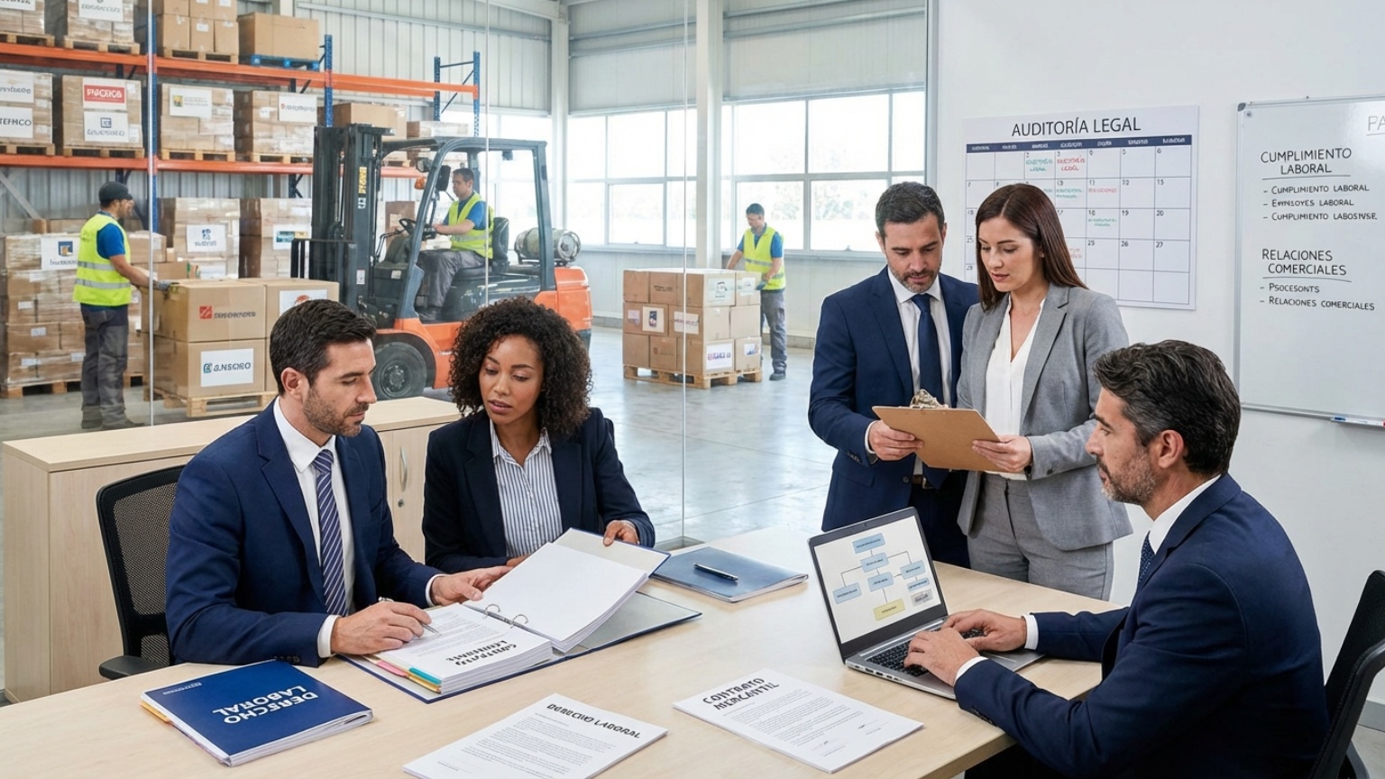¿Qué significan el derecho laboral y mercantil para una empresa?