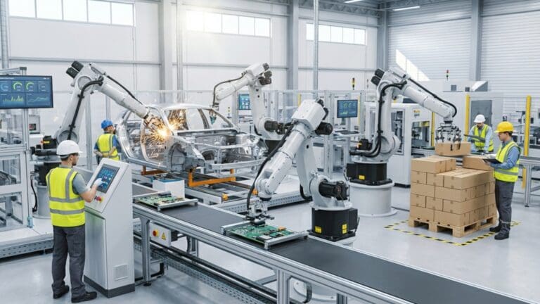 ¿Qué es la robótica industrial y cómo transforma la producción actual?