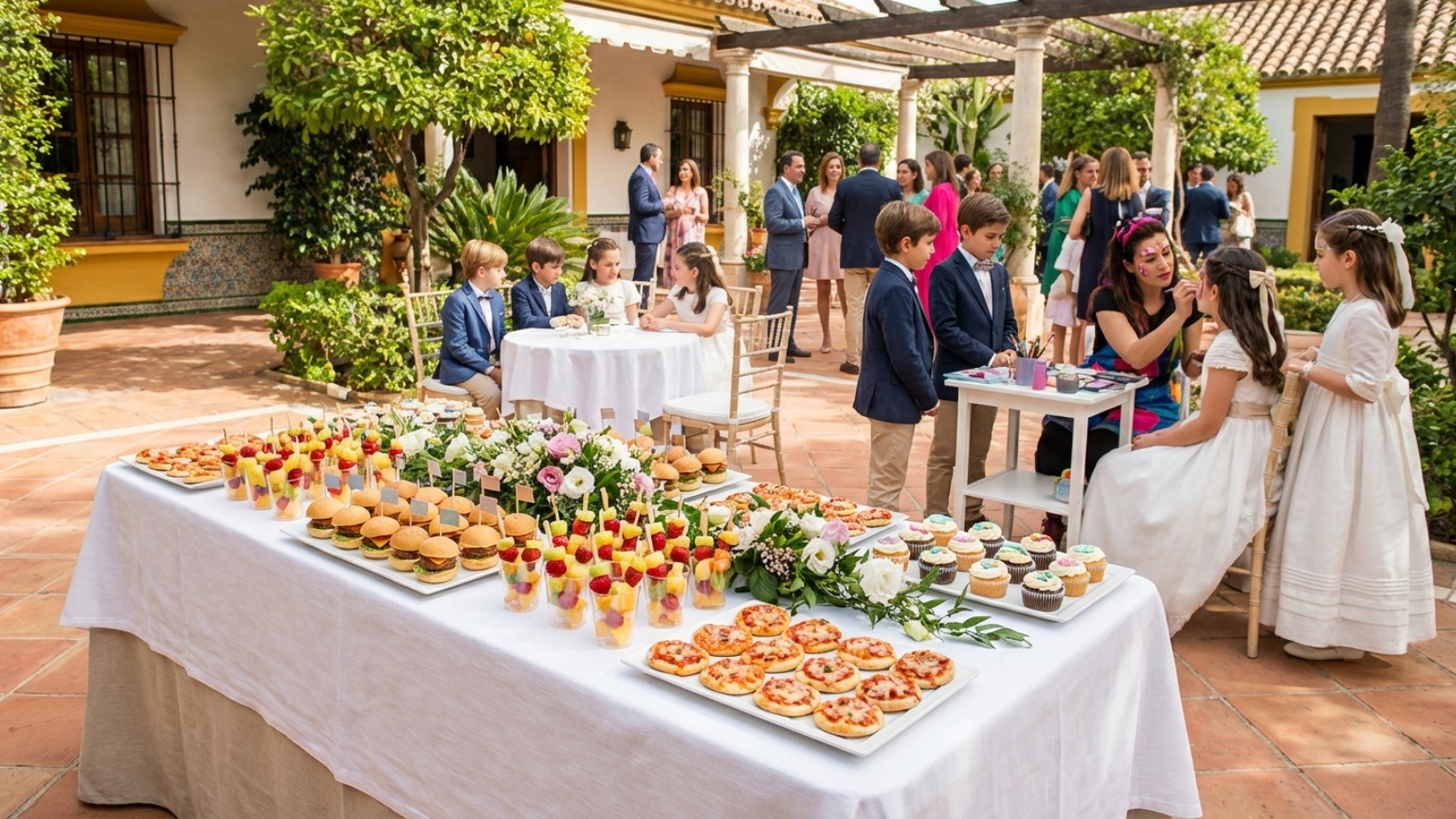 ¿Qué es el catering infantil para las comuniones en España?