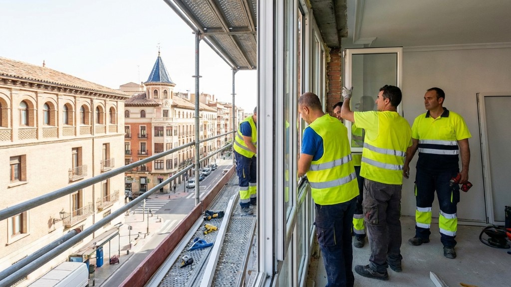 La reforma de ventanas en Zaragoza: preparación y ejecución
