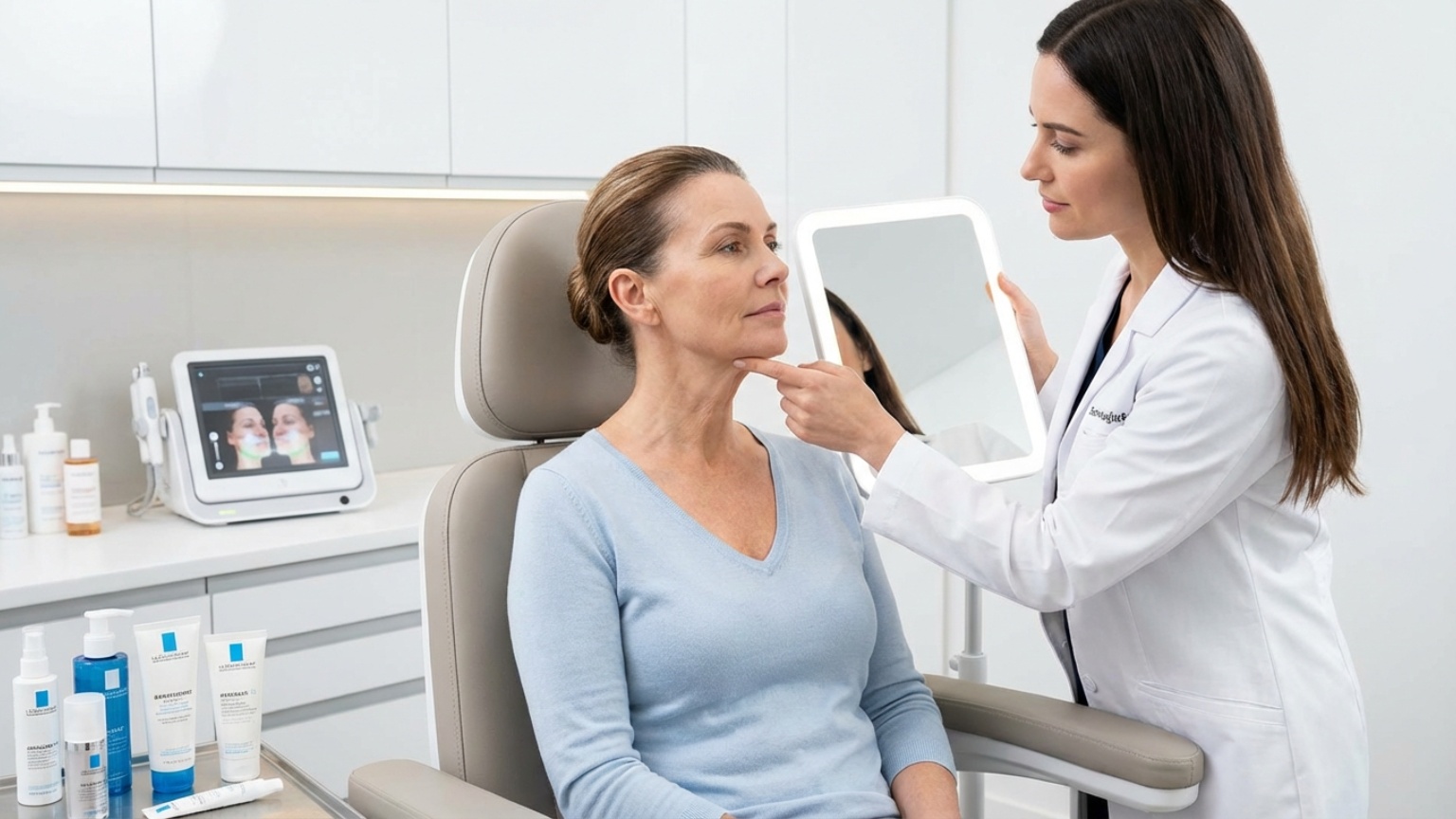 ¿Qué es la flacidez facial y cómo se puede abordar?