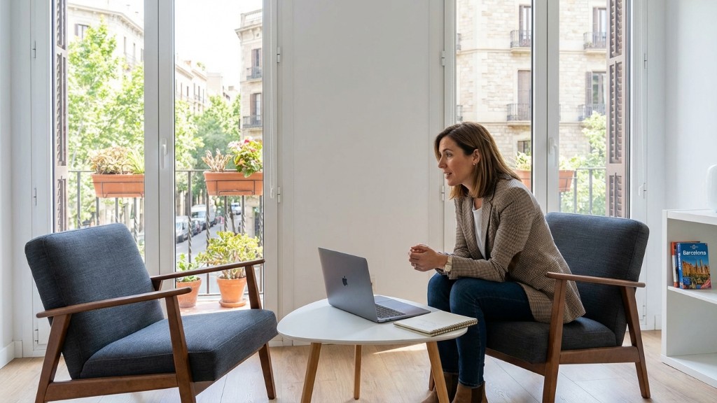 Psicóloga en Barcelona: preparación para su primera sesión