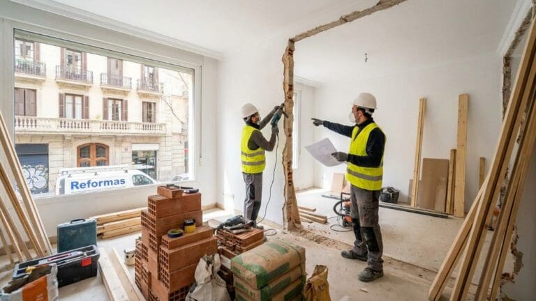 Reformas en Barcelona: preparación y ejecución