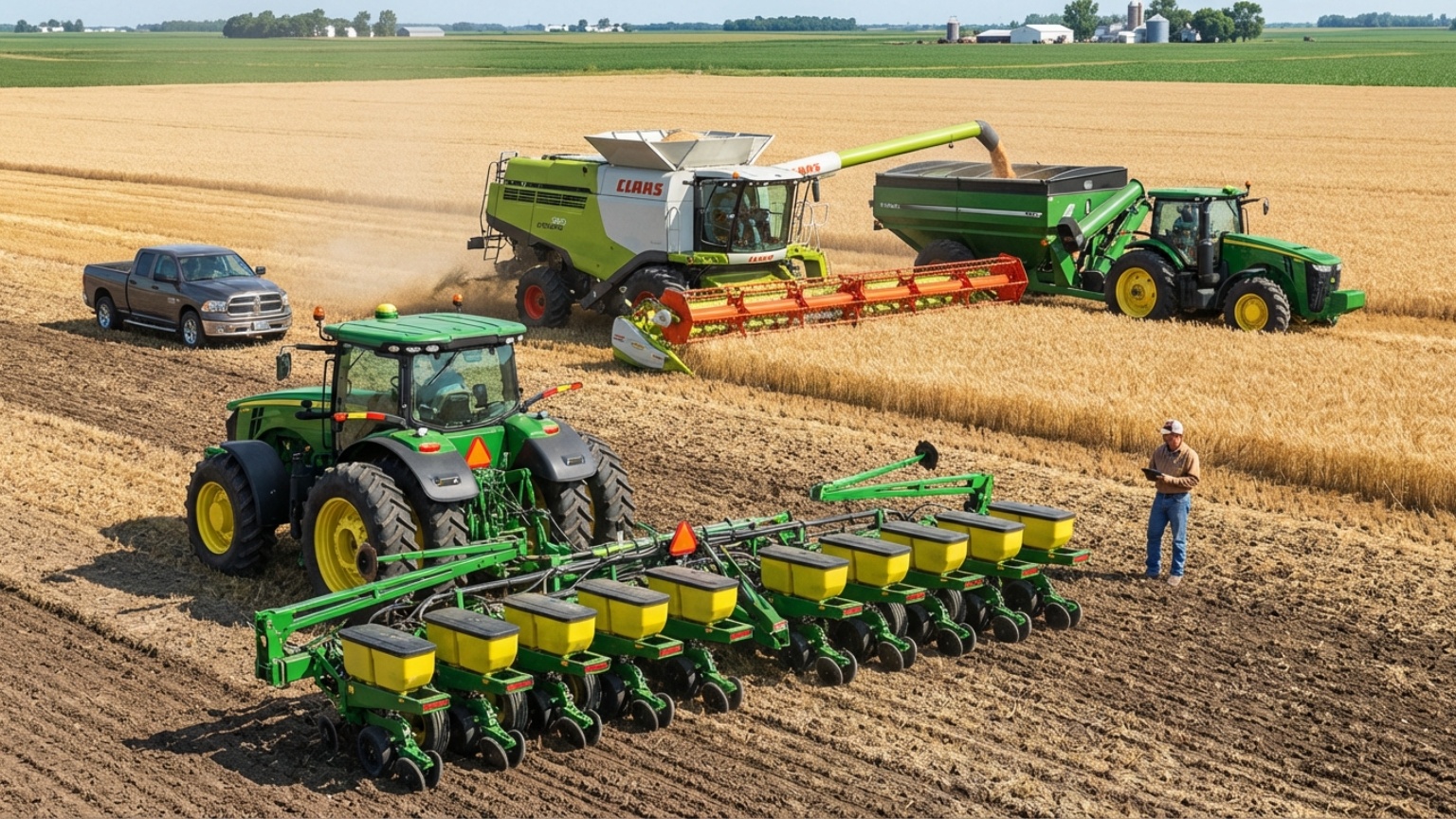 ¿Qué es la maquinaria agrícola profesional y para qué se usa?