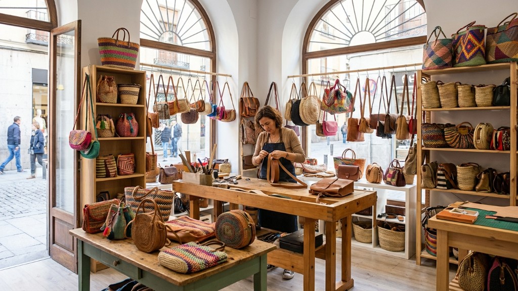 Bolsos artesanales en Madrid: encuentra tu pieza única