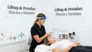 ¿Cuál es el precio del lifting de pestañas y qué factores lo definen?