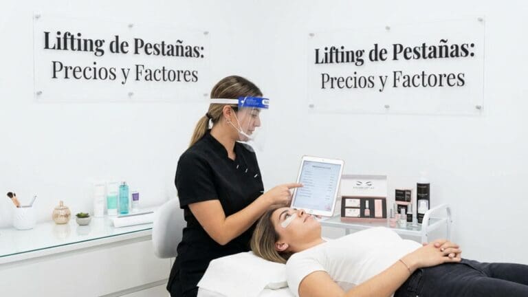 ¿Cuál es el precio del lifting de pestañas y qué factores lo definen?