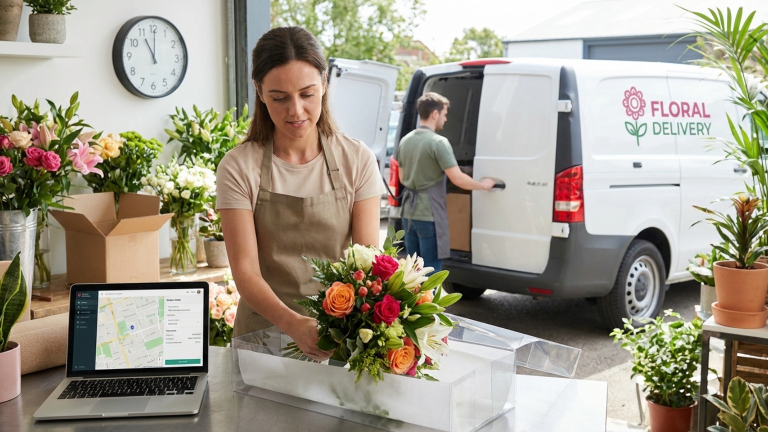 ¿Qué implica el envío de flores hoy para una entrega inmediata?