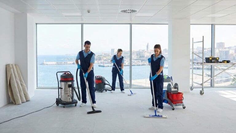 Empresa de limpieza en A Coruña: servicios para fin de obra