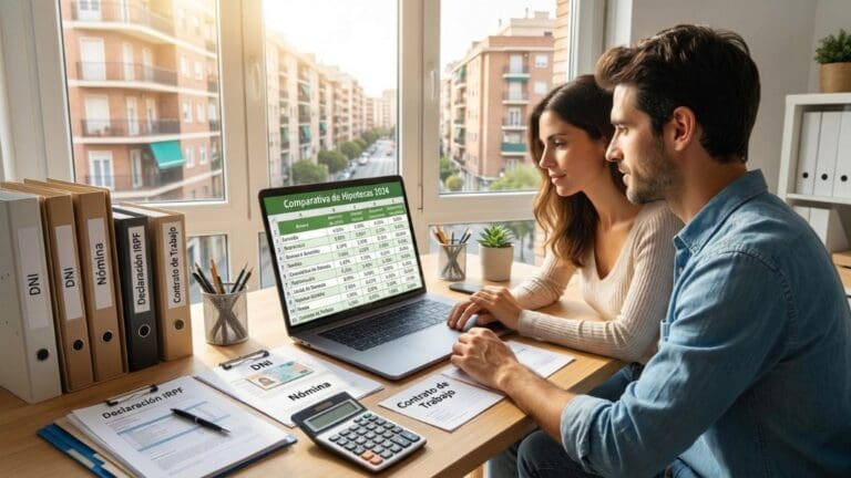 Preparación para comparar hipotecas en España