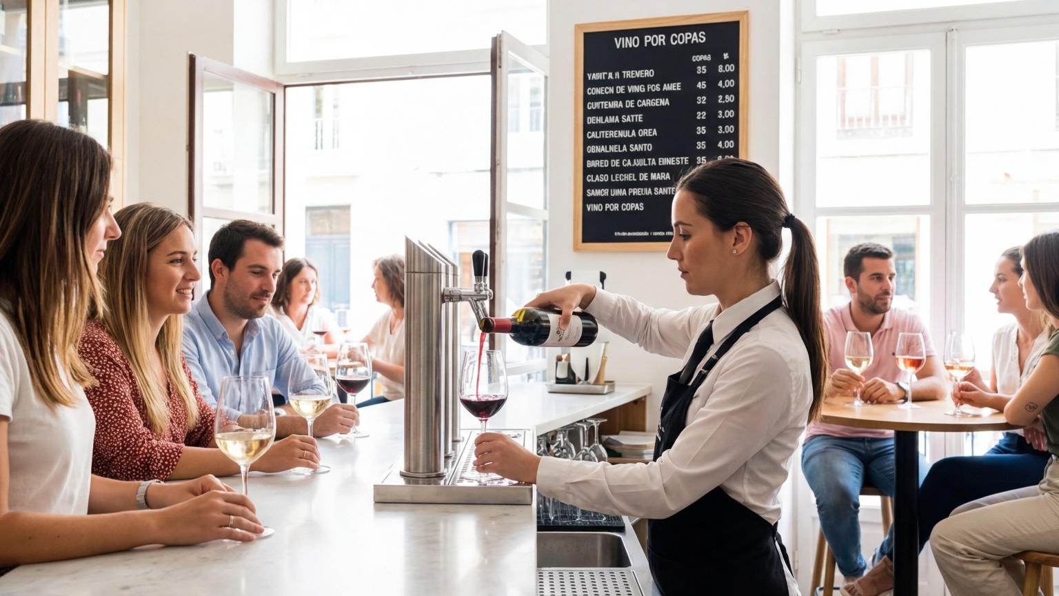 ¿Qué es el vino por copas y por qué está cambiando la forma de disfrutarlo?
