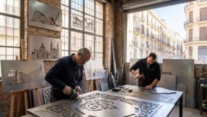 Cuadros metálicos decorativos en Valencia: tu arte en acero