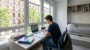 ¿Qué considerar al buscar habitaciones para estudiantes en Madrid?