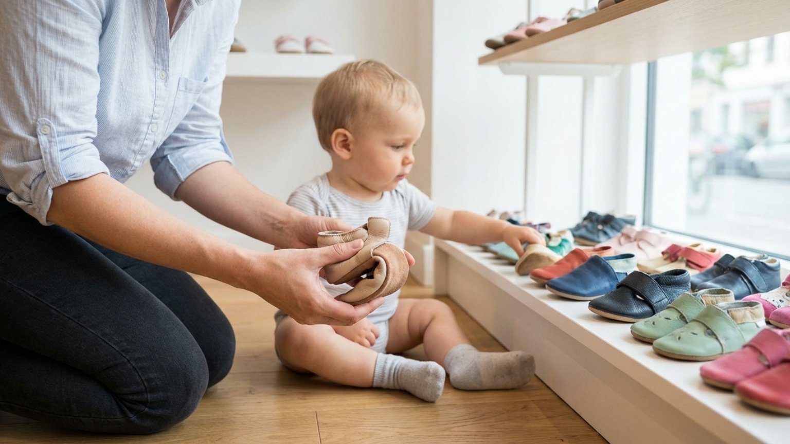 ¿Qué considerar al elegir el calzado bebé?