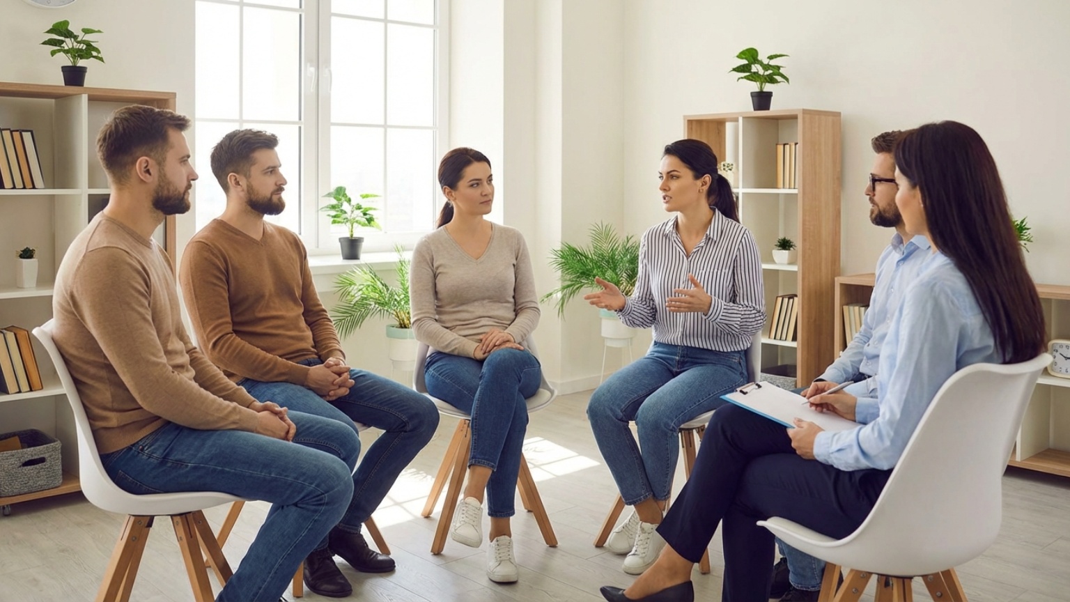 ¿Qué es la terapia en grupos pequeños y cómo puede ayudar?