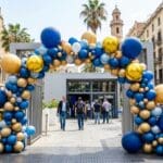 ¿Qué son los arreglos con globos en Barcelona?