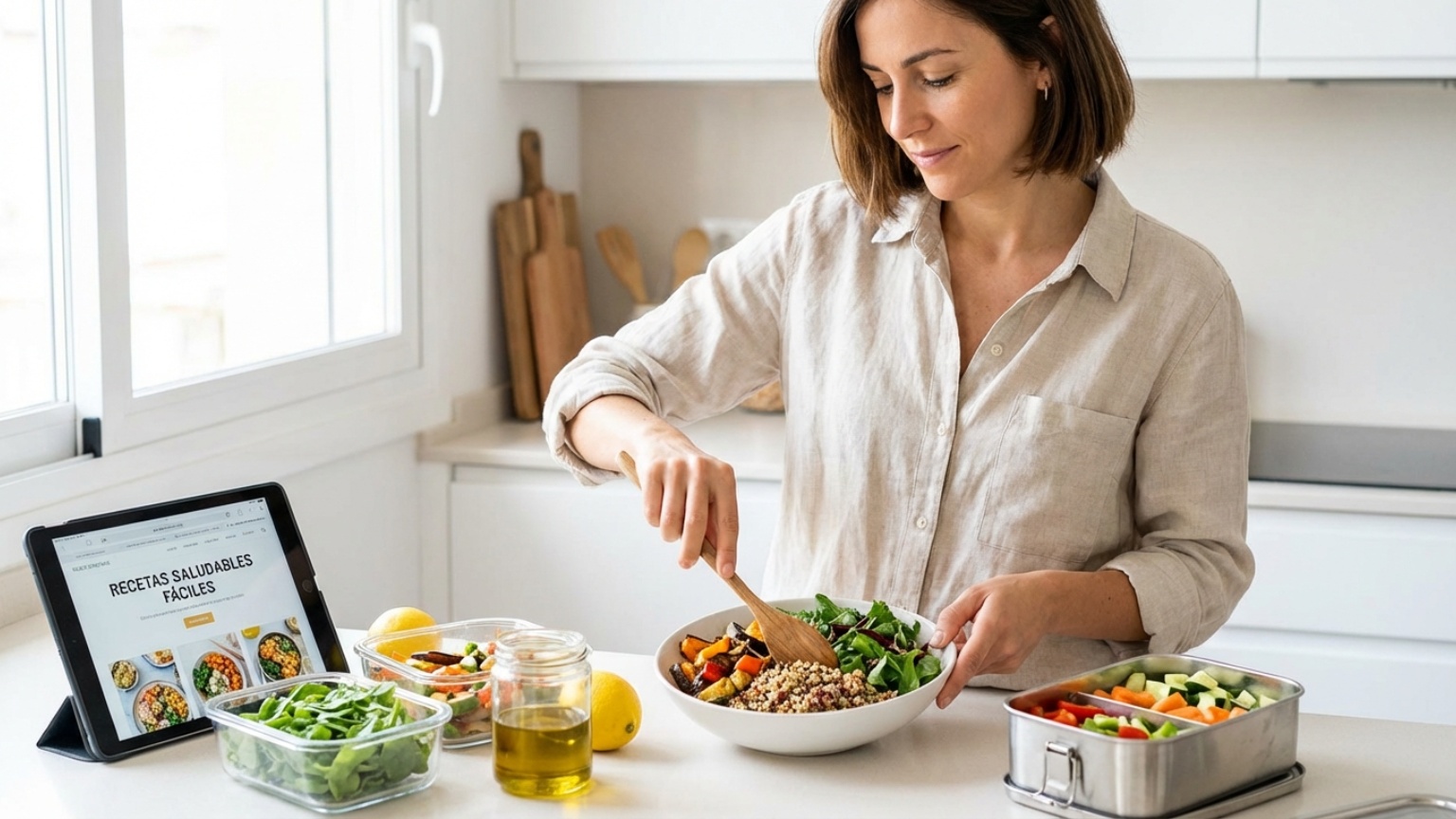 ¿Cómo hacer recetas saludables fáciles para una alimentación consciente?