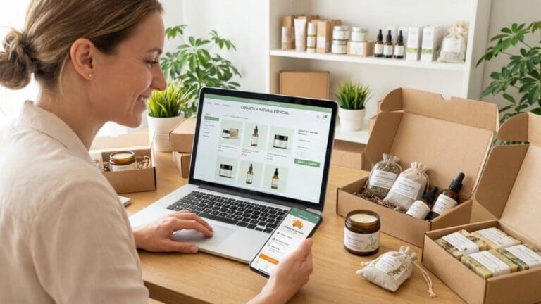 ¿Qué es la venta de cosmética natural online y cómo funciona?