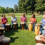 ¿Qué son los círculos de percusión y cómo se desarrollan?