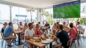 ¿Dónde ver fútbol en Marbella? Su sports bar en Cabopino