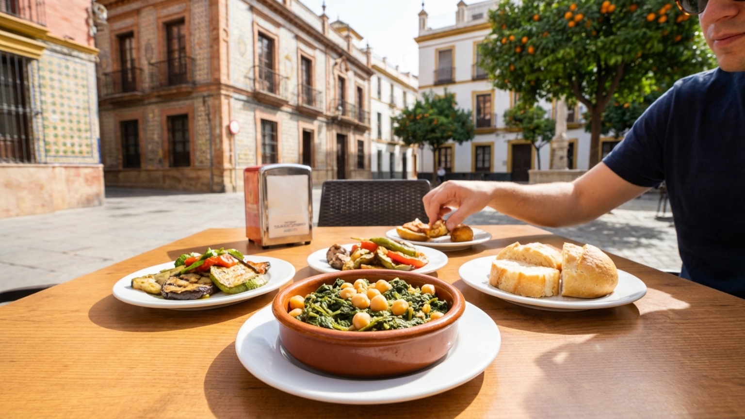 ¿Qué significa comer vegetariano en Sevilla?