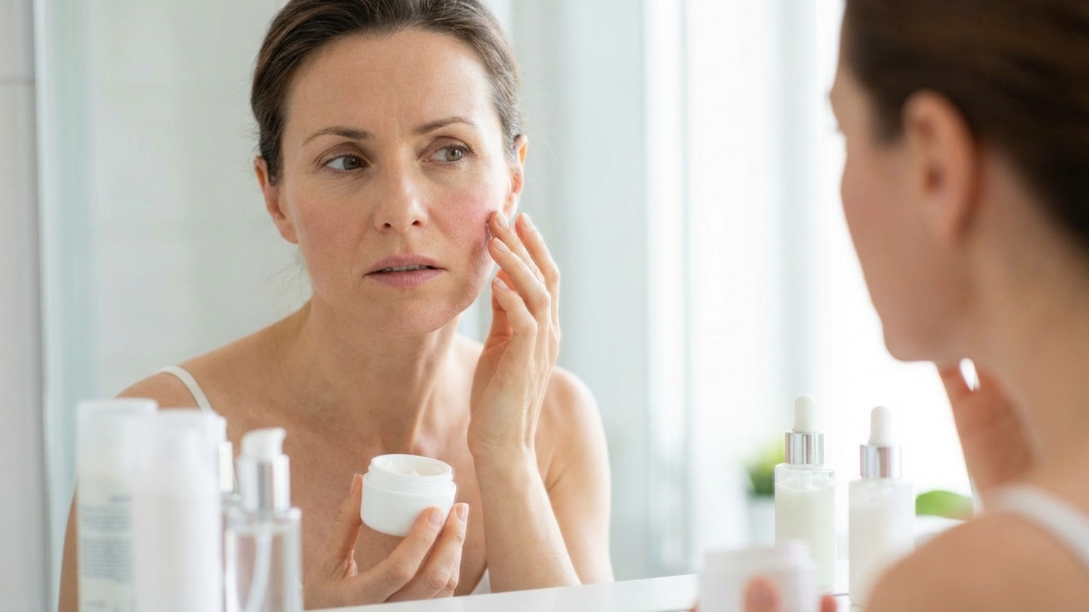 ¿Qué es la piel sensible a los 40 y cómo entender sus cambios?