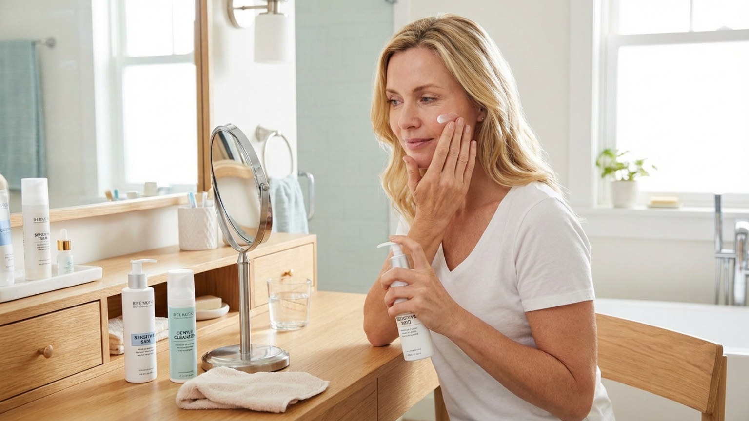 ¿Qué es la piel sensible a los 40 y cómo cambia con la edad?