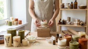 ¿Qué son las velas artesanales para regalo?
