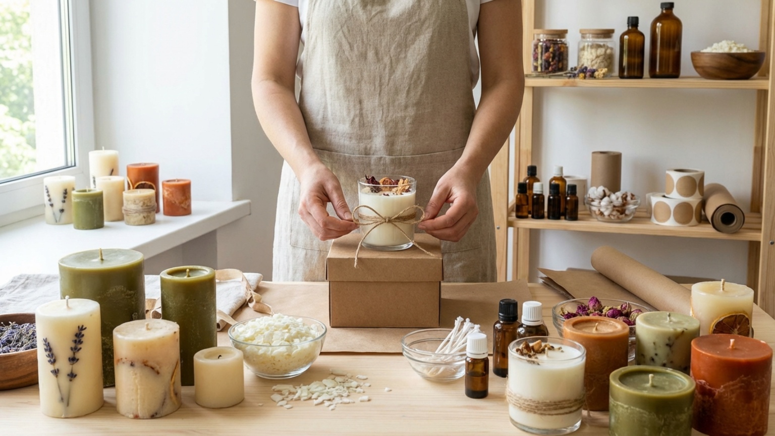 ¿Qué son las velas artesanales para regalo?